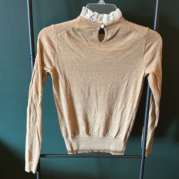 JCrew Ruffle Neck Sweater - Picture 5 of 6
